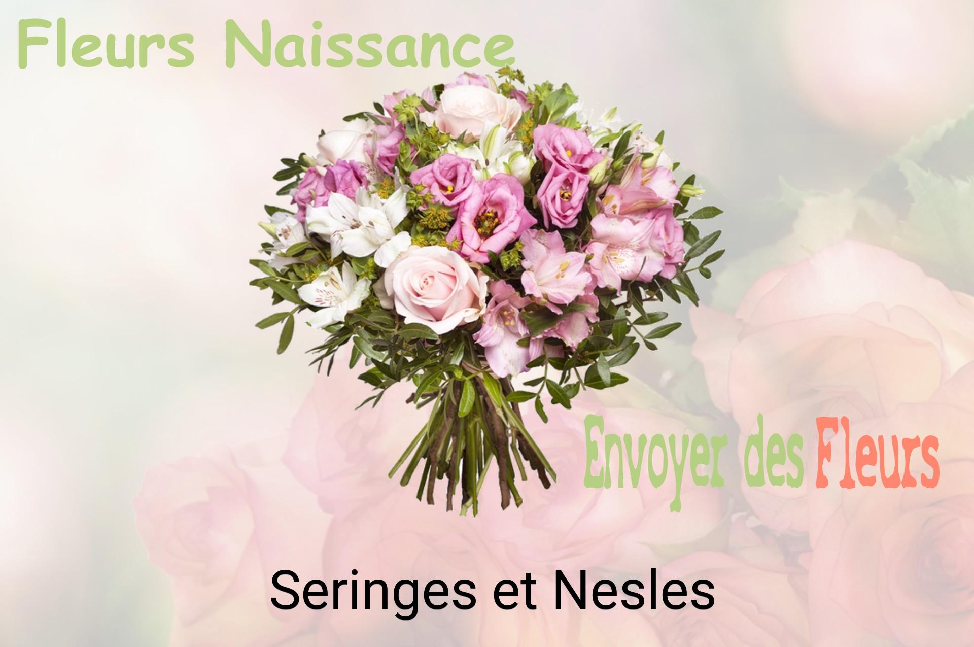 Bouquet de fleurs de naissance livré à Seringes-et-Nesles